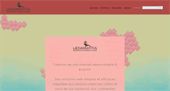 Desktop Screenshot of laedansatitia.com